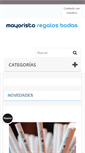Mobile Screenshot of mayoristaregalosbodas.com
